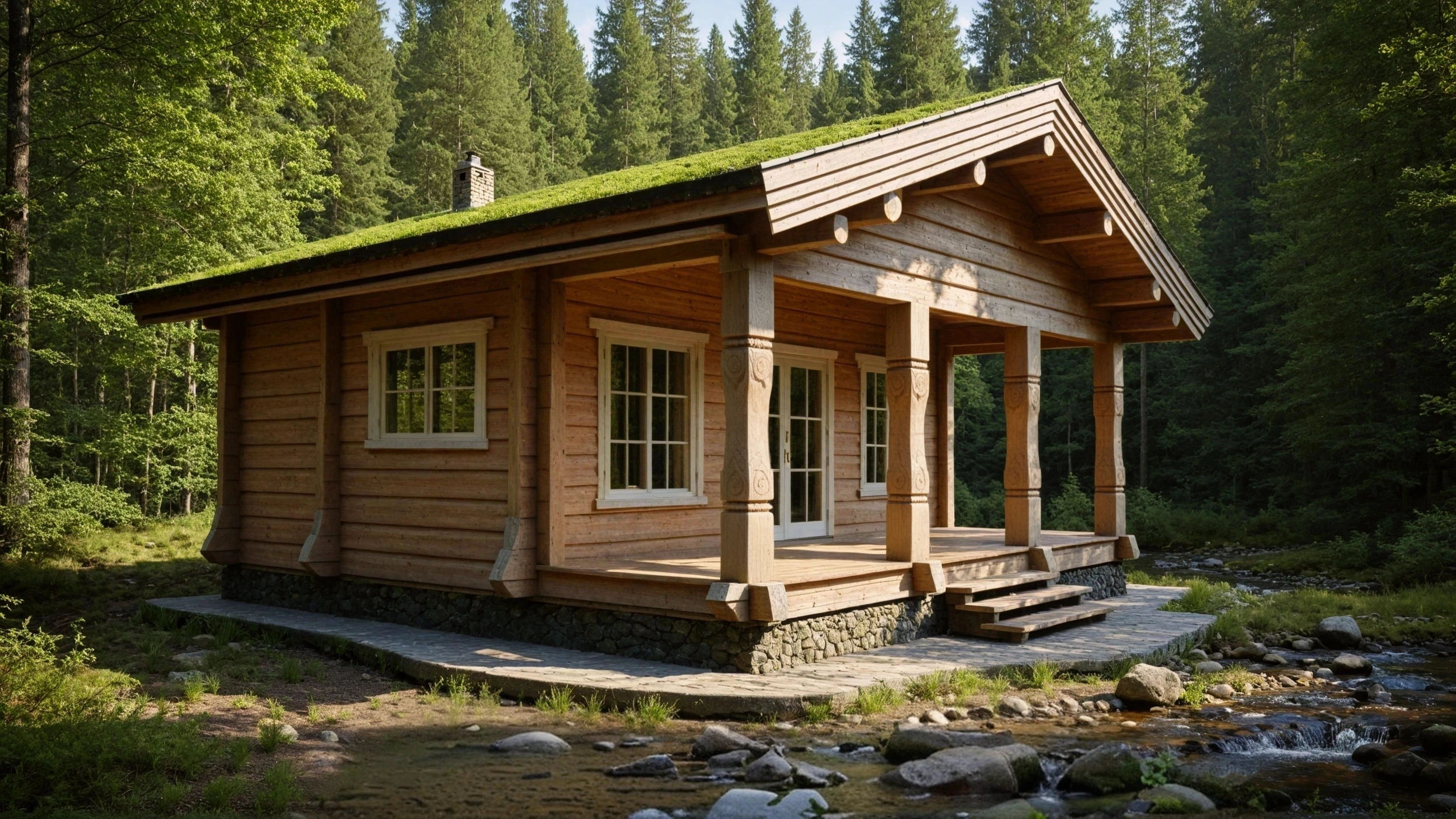 Проект бани из кедра