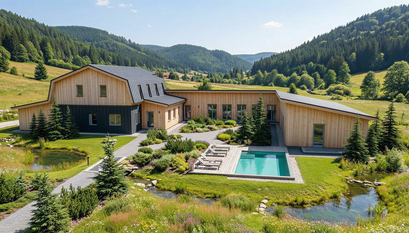 Эко отель каркас архитектор