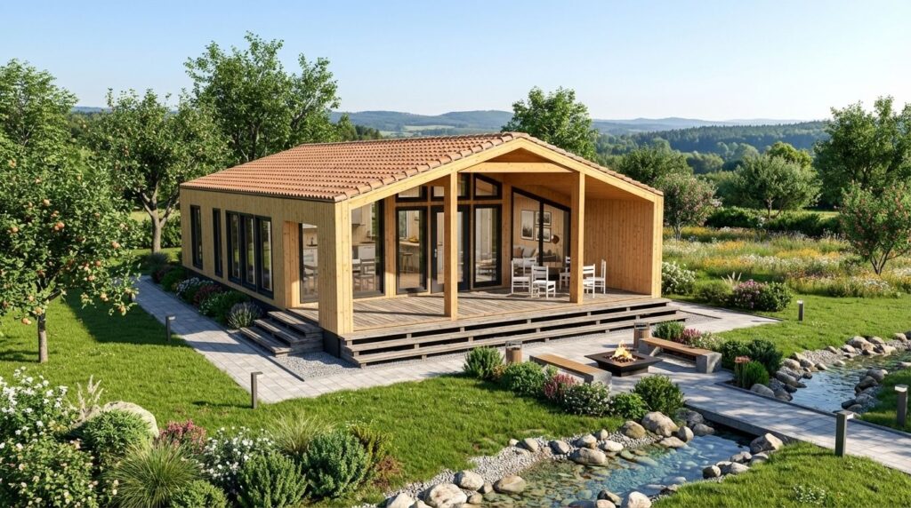 Современный дом каркас архитектор