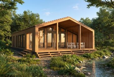 Проект дома barnhouse