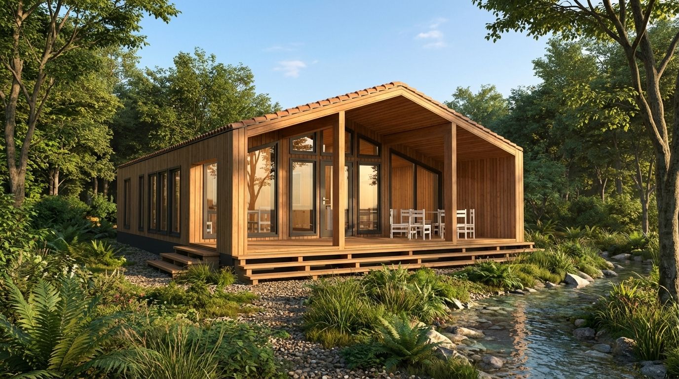 Проект дома barnhouse